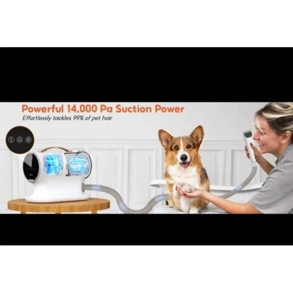 NEW Corvan Pet Grooming Vacuum P3 - 5 attachments - Self Cleaning